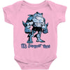 muscle shark its summer time Baby Onesie