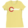 top dad mens funny novelty (2) Ladies Fitted T-Shirt