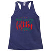 merry christmas ya filthy animal Racerback Tank