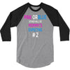 pink or blue mommy is expecting number 2 new 3/4 Sleeve Shirt