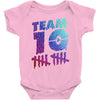 Team 10 Nigt Bubles New Design Baby Onesie