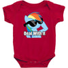 deal with it Baby Bodysuit