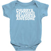 chubby tattooed bearded &amp; awesome Baby Onesie