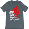 skull &amp; flames T-Shirt