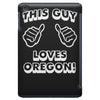 this guy loves oregon iPad Mini