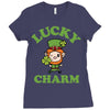 lucky charm 2 Ladies Fitted T-Shirt