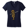voodoo doll. Women's V-Neck T-Shirt