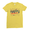 happy halloween3 Ladies Fitted T-Shirt