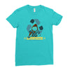 save the galaxy Ladies Fitted T-Shirt