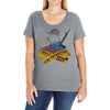 patriotism Ladies Curvy T-Shirt