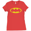 new batman Ladies Fitted T-Shirt