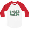 Snack Queen 3/4 Sleeve Shirt