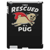 rescued by pug1 iPad 3 and 4 Case