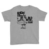 ride the wave california Youth Tee