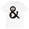 peace and love tshirt party heart tee no war stoner hippie sign ladies T-Shirt