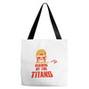 dawn of titan Tote Bags