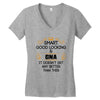 smart good looking cna doesnt get better than this Women's V-Neck T-Shirt