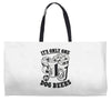only one in dog beers Weekender Totes