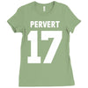 pervert 17 Ladies Fitted T-Shirt