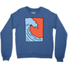 Wave Crewneck Sweatshirt