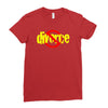 divorce Ladies Fitted T-Shirt