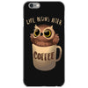 owl coffee iPhone 6/6s Case