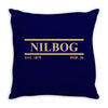 nilbog Throw Pillow