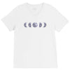 Moon Phases V-Neck Tee