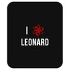 i heart leonard Mousepad