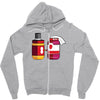 pb&amp;j wedding Zipper Hoodie