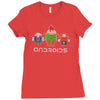 androids Ladies Fitted T-Shirt