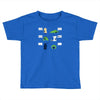 rolling on the forest floor laughing Toddler T-shirt