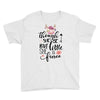 Though She Be But Little She Is Fierce Youth Tee