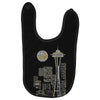 seattle skyline Baby Bibs