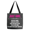 July Girl Hated By Many Tote Bags