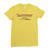 summer loading Ladies Fitted T-Shirt