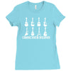 choose your weapon guitar  funny  retro music guitarist metal Ladies Fitted T-Shirt