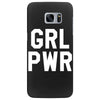 girl power white logo Samsung Galaxy S7 Edge