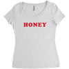 Honey Women's Triblend Scoop T-shirt