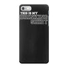 my drinking shirt funny iPhone 7 Case