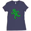 cactuar final fantasy Ladies Fitted T-Shirt