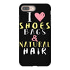 shoes bags natural hair iPhone 8 Plus