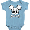 skull mickey 2 Baby Bodysuit