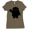 adipose dr who Ladies Fitted T-Shirt