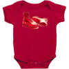 red skinhead bovver boots ideal birthday gift or present Baby Bodysuit