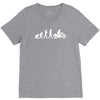 evolution of man V-Neck Tee