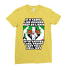 if it tastes like chicken, funny rude ideal birthday present Ladies Fitted T-Shirt