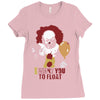 it pennywise clown Ladies Fitted T-Shirt