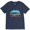 wild bear V-Neck Tee