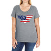 american eagle Ladies Curvy T-Shirt